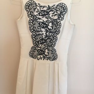 A  formal winter dress